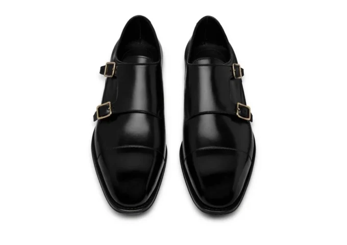 Zapato con correa de cuero Claydon