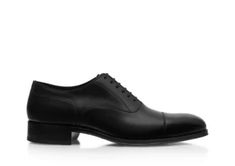 Zapatos con cordones Claydon de piel pulida
