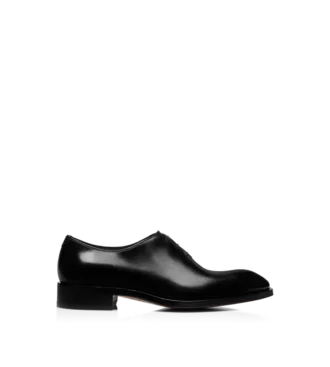 Zapatos con cordones de cuero pulido
