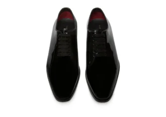 Zapatos con cordones Elkan de charol