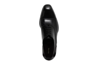 Zapatos con cordones y puntera Elkan de piel lisa