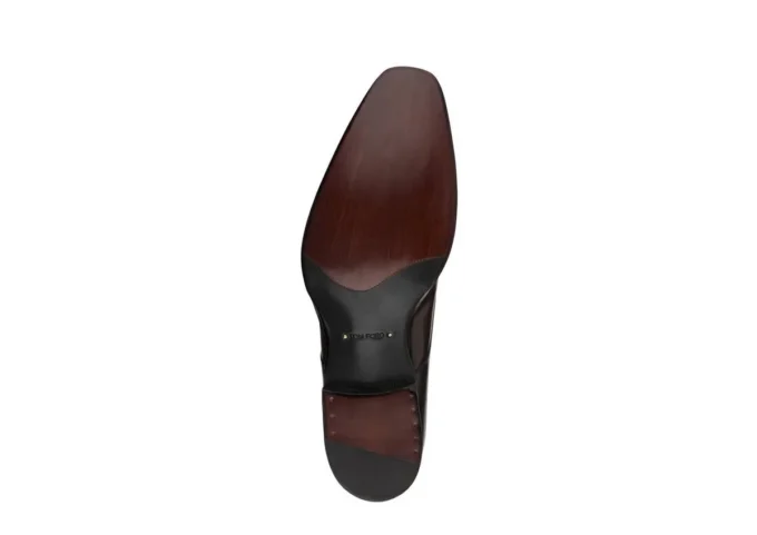 Zapatos con correa Elkan de cuero bruñido Zapatos con correa Elkan de cuero bruñido