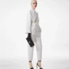 Zapatos de tacón con correa al tobillo y hebilla en T de piel granulada flexible