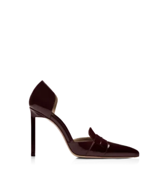 Zapatos de tacón Eva D’Orsay de charol