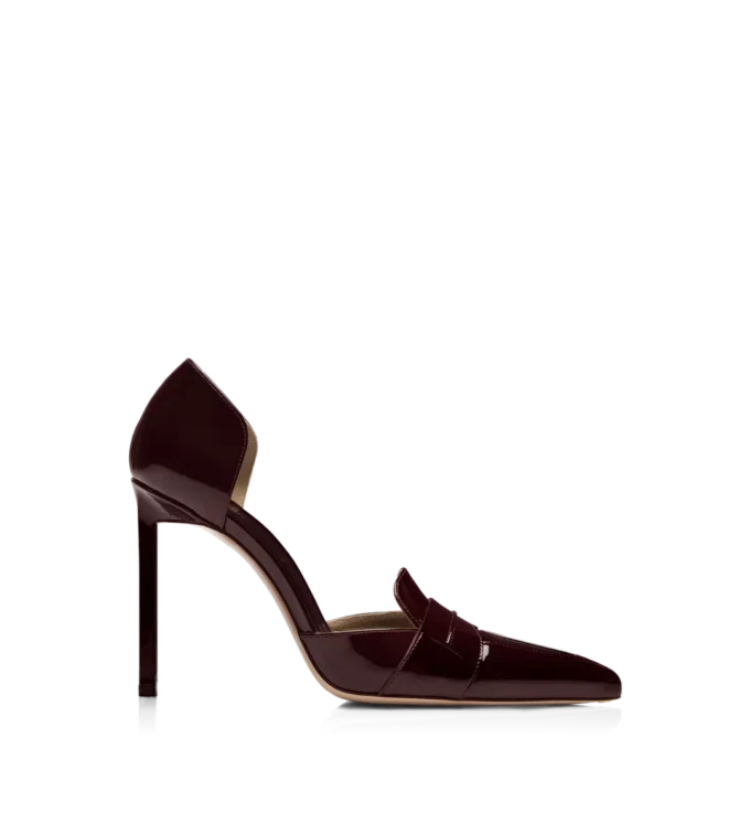 Zapatos de tacón Eva D’Orsay de charol Zapatos de tacón Eva D’Orsay de charol