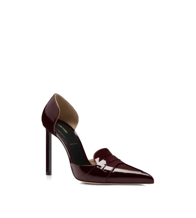 Zapatos de tacón Eva D’Orsay de charol Zapatos de tacón Eva D’Orsay de charol