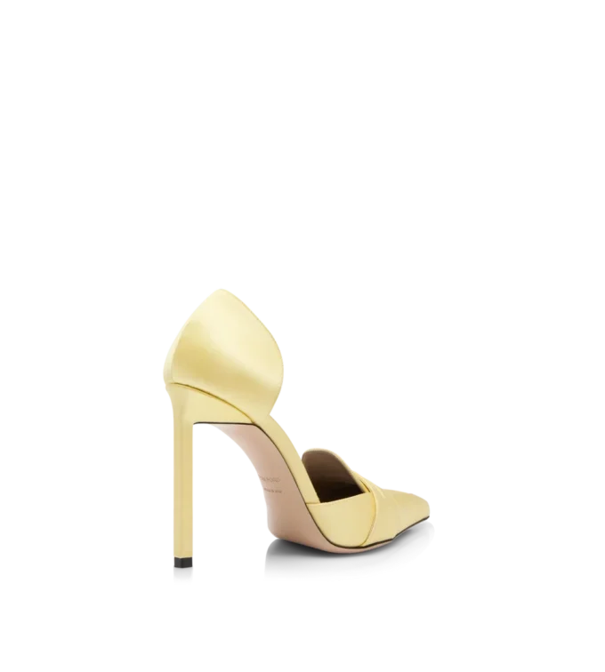 Zapatos de tacón Eva D’Orsay de satén Zapatos de tacón Eva D’Orsay de satén