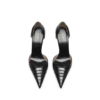 Zapatos de tacón Spire D’Orsay con estampado de pitón semibrillante