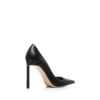 Zapatos de tacón T de piel brillante Zapatos de tacón T de piel brillante