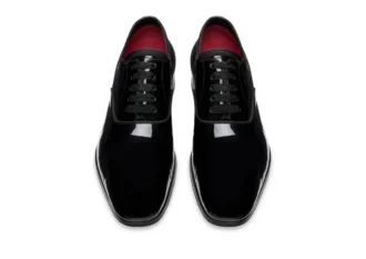 Zapatos de vestir con cordones Edgar de charol